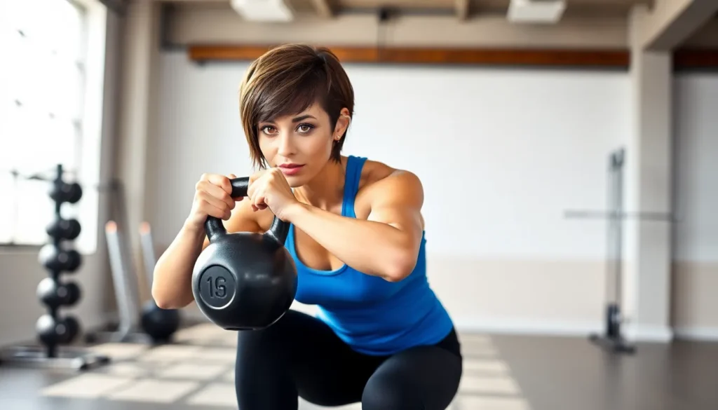 functional fitness routine